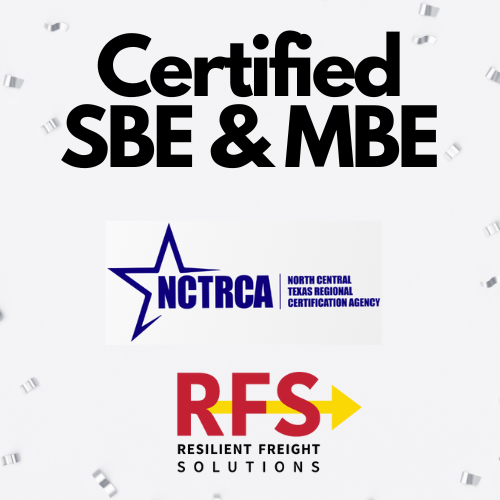 Certified SBE & MBE - Resilient Freight Solutions